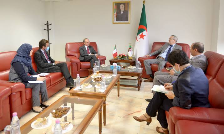 وزير الاتصال يستقبل سفير إيطاليا بالجزائر - Réveil d'algérie