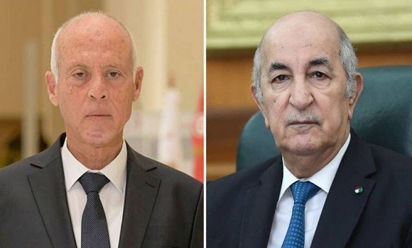 رئيس الجمهورية السيد عبد المجيد تبون تلقى اتصالا هاتفيا من نظيره التونسي. - Réveil d'algérie
