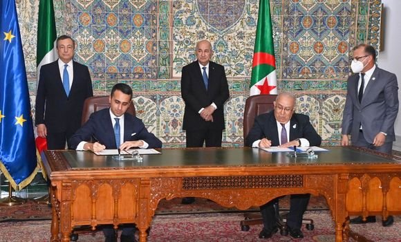 وقعت الجزائر وايطاليا على 15 مذكرة تفاهم واتفاقية تعاون تشمل العديد من المجالات والقطاعات. - Réveil d'algérie