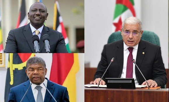 رئيس المجلس الشعبي الوطني, السيد ابراهيم بوغالي، يشارك في مراسم تنصيب الرئيسين الكيني السيد وليام روتو, و رئيس جمهورية أنغولا المعاد انتخابه, السيد جواو لورانسو. - Réveil d'algérie
