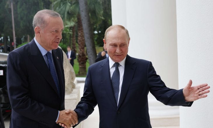 الرئيس التركي أردوغان يحث بوتين على إقامة حزام أمني شمال سوريا لـ”تطهير” المنطقة من المقاتلين الأكراد. - Réveil d'algérie
