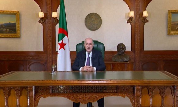 الرئيس تبون يهنئ الشعب الجزائري بمناسبة السنة الجديدة. - Réveil d'algérie