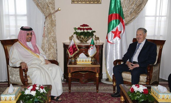 رئيس مجلس الأمة استقبل وزير العمل القطري. - Réveil d'algérie