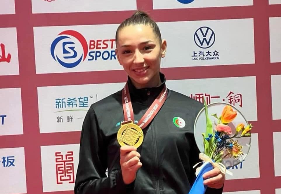سيليا ويكان تتوج بالميدالية الذهبية في بطولة الدوري العالمي للكاراتي - Réveil d'algérie