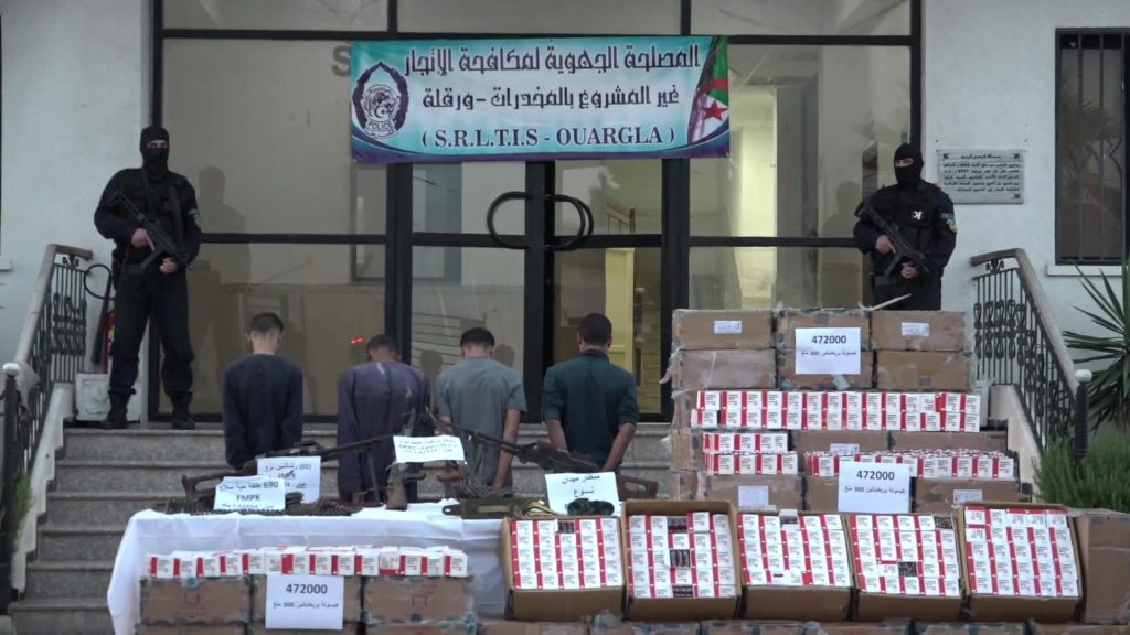 ورقلة : الـ SRLTIS تفكك شبكة مخدرات و تحجز أسلحة حربية - Réveil d'algérie