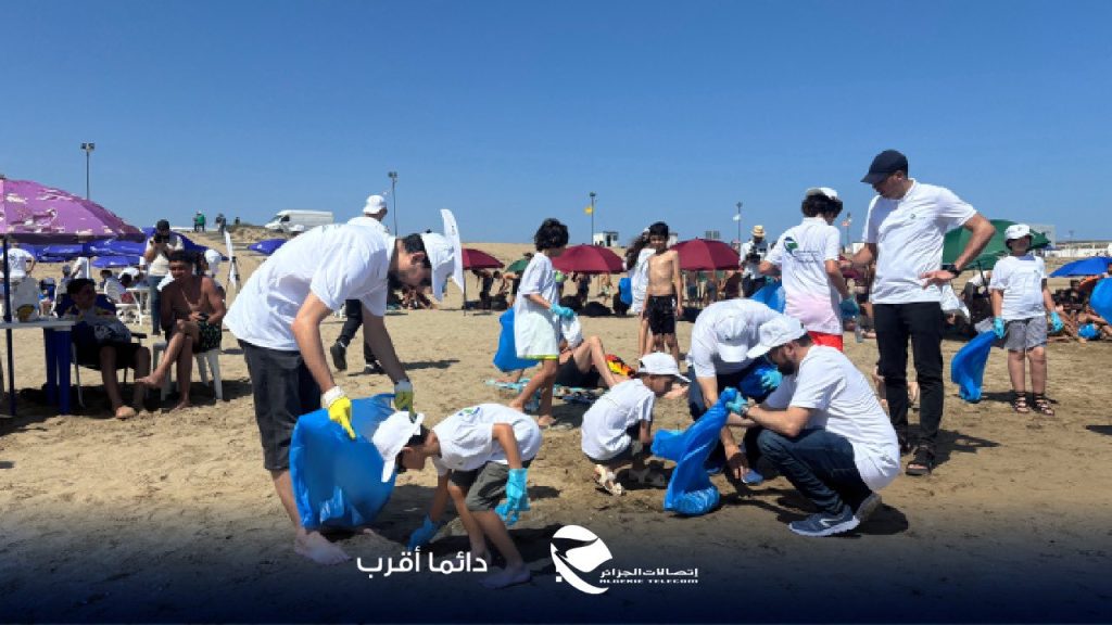 اتصالات الجزائر تنظم حملة لتنظيف الشواطئ تحت شعار “صيف في النقا” - Réveil d'algérie