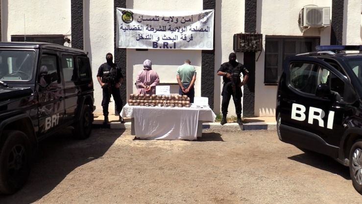 تلمسان: الإطاحة بشبكة دولية وحجز أزيد من 51 كلغ من الكيف المعالج قادمة من المغرب - Réveil d'algérie