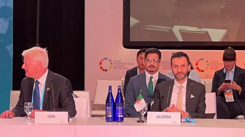 نور الدين واضح يبرز دعم الجزائر المتواصل لريادة الأعمال و المؤسسات الناشئة في قمة GEC 2025 - Réveil d'algérie