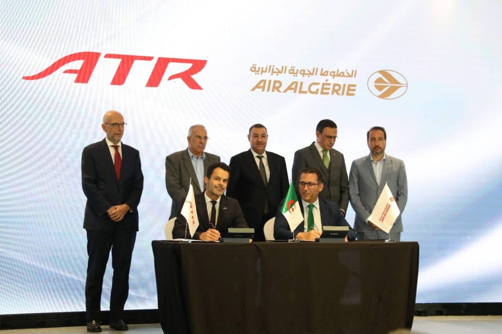الجزائر توقع اتفاقية اقتناء 16 طائرة ATR لتعزيز أسطولها الجوي الداخلي والجهوي - Réveil d'algérie