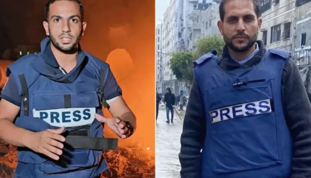 الاحتلال يستهدف خيمة الصحفيين في غزة ويُسفر عن استشهاد أربعة من الطواقم الإعلامية - Réveil d'algérie