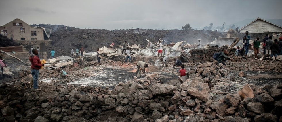 Eruption du Nyiragongo: Goma épargné par la lave, les habitants rentrent - Réveil d'algérie