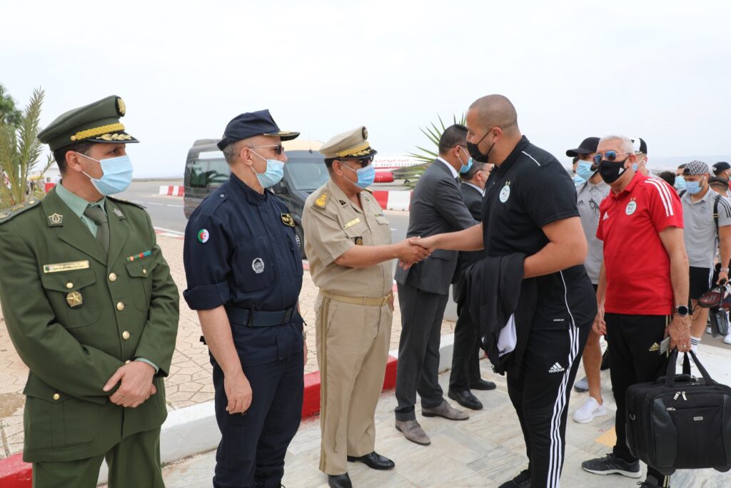L’équipe nationale arrive à Oran - Réveil d'algérie