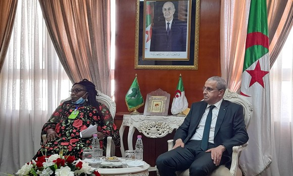 Benziane reçoit la Commissaire chargée de l’ESTI à l’UA - Réveil d'algérie