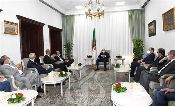 Le Président Tebboune reçoit les vice-présidents du Conseil présidentiel libyen - Réveil d'algérie