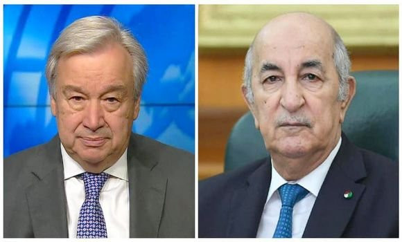 Tebboune félicite Guterres - Réveil d'algérie