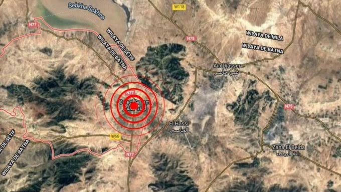 tremblement de terre à Batna - Réveil d'algérie
