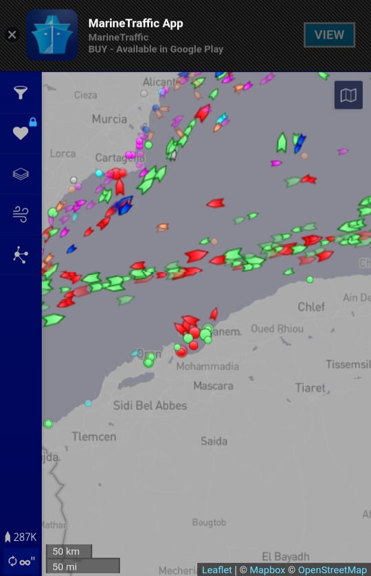 Démonstration de force au large d’Oran - Réveil d'algérie