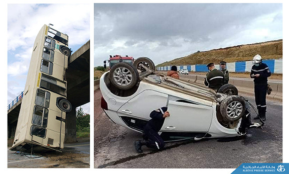 Accidents de la route : 31 décès et 1499 blessés durant la semaine dernière - Réveil d'algérie