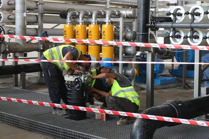 Mise en service de la station de dessalement d’eau de mer de Palm Beach (Ain Benian). - Réveil d'algérie