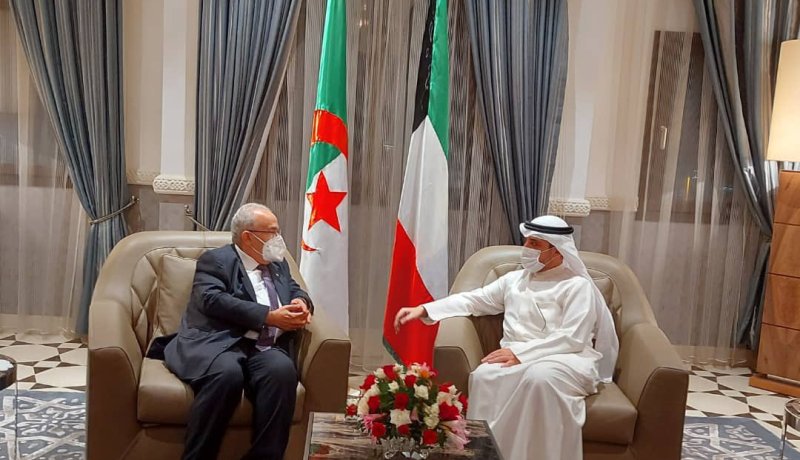 Le ministre koweitien des Affaires étrangères entame une visite officielle en Algérie. - Réveil d'algérie