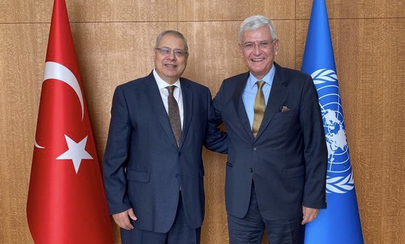 ONU: l’ambassadeur Mimouni s’entretient avec le président sortant de l’Assemblée générale - Réveil d'algérie