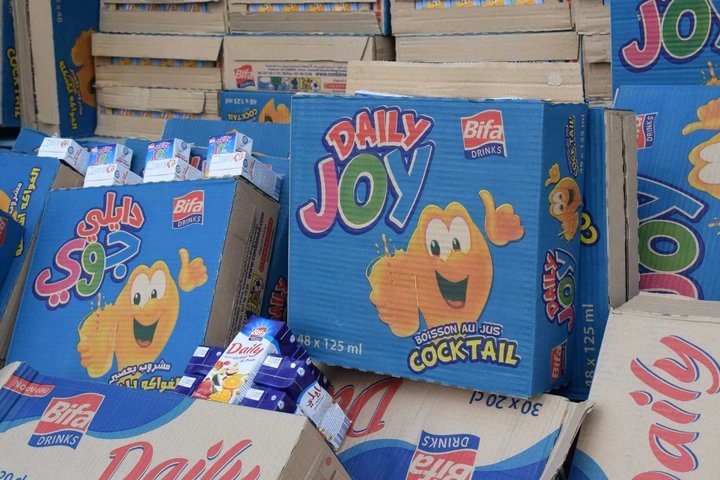 Sétif : Sésie de 06 mille boîtes de jus « Daily Joy » périmées - Réveil d'algérie