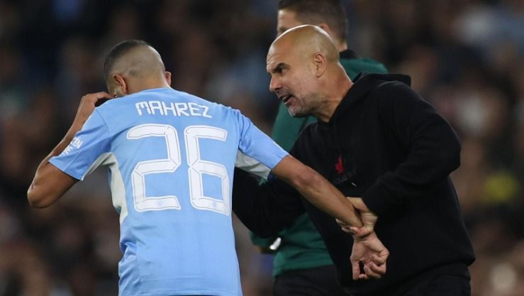 Guardiola explique la cause de son comportement violant envers Mahrez. - Réveil d'algérie