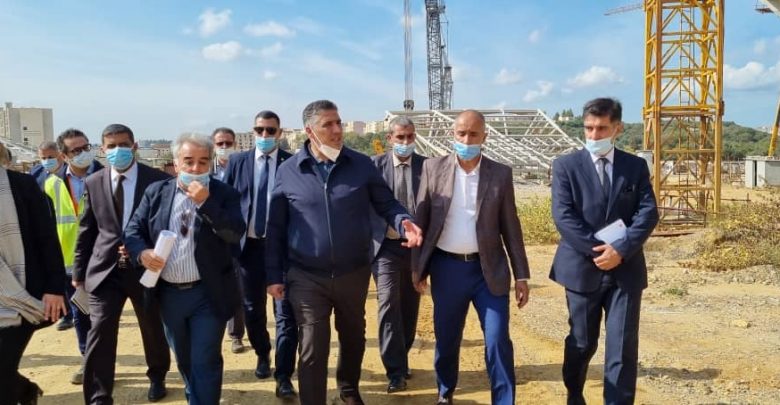 Belaribi inspecte le projet du stade Douira dans la capitale - Réveil d'algérie