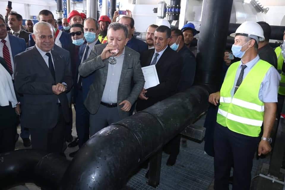 inauguration de la station de dessalement d’eau de mer à Zeralda. - Réveil d'algérie