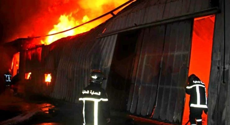 Déclanchement d’un incendie dans la zone industrielle de Baba Ali. - Réveil d'algérie