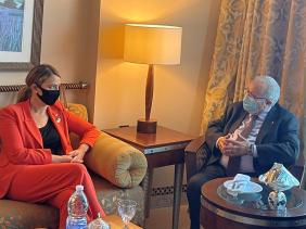 Lamamra et Lampert réitèrent l’engagement commun à promouvoir la paix et la sécurité dans la région. - Réveil d'algérie