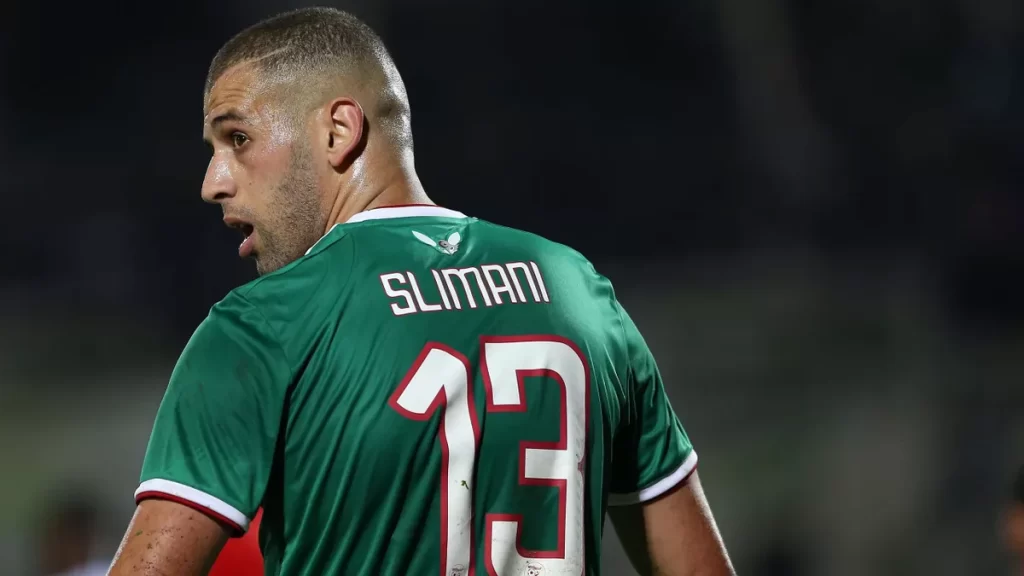 Slimani : meilleur buteur de l’histoire des Fennecs. - Réveil d'algérie