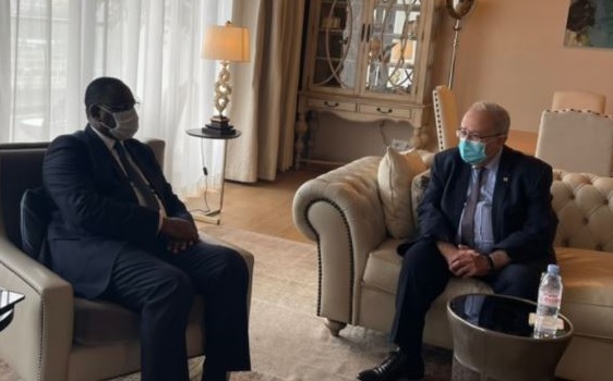 Le président de la République du Sénégal reçoit Ramtane Lamamra. - Réveil d'algérie
