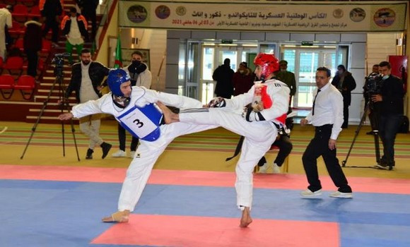 Le début des Championnats Nationaux Militaires de Taekwondo. - Réveil d'algérie