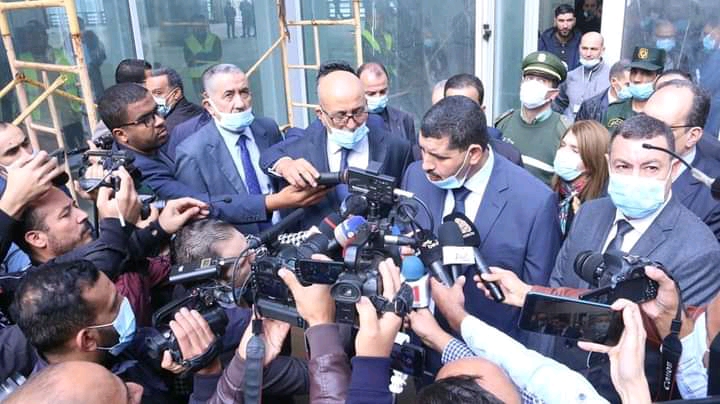 Visite du ministre du transport à Oran - Réveil d'algérie