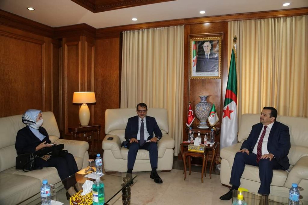 Arkab s’est entretenu avec son homologue turc. - Réveil d'algérie