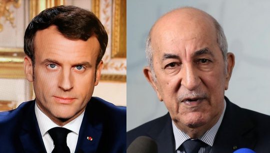 Le Président Tebboune reçoit un appel téléphonique de son homologue français - Réveil d'algérie