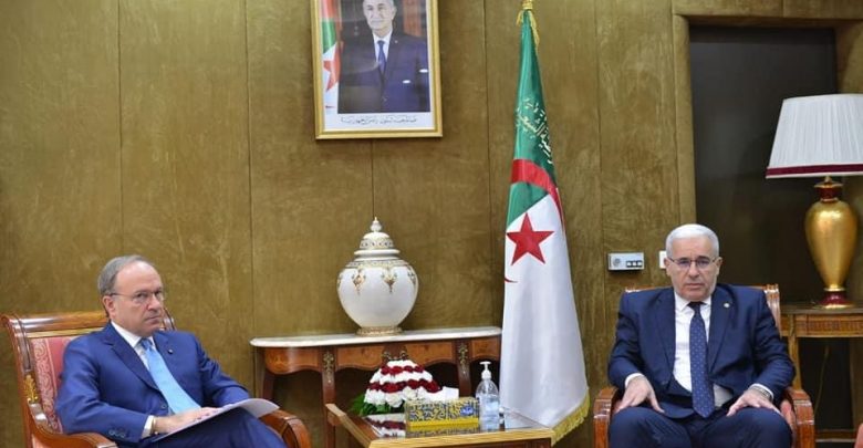 Boughali reçoit l’Ambassadeur de la République italienne en Algérie « Giovanni Polizzi ». - Réveil d'algérie