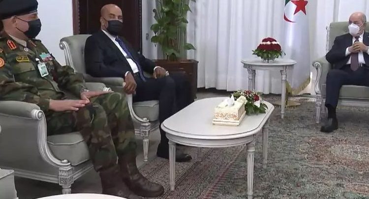Tebboune reçoit le vice-président du Conseil présidentiel libyen. - Réveil d'algérie