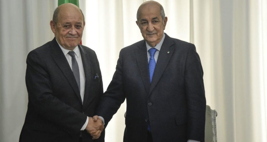 Le Président Tebboune reçoit le ministre français des Affaires étrangères - Réveil d'algérie