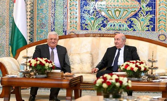 L’arrivée du Président le l’état de Palestine à Alger. - Réveil d'algérie