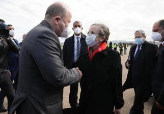 Fin de visite de Benabderrahmane en Tunisie. - Réveil d'algérie
