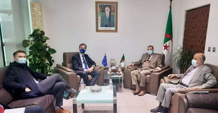 Entretien entre Rezig et Thomas Eckert sur les relations commerciales bilatérales. - Réveil d'algérie
