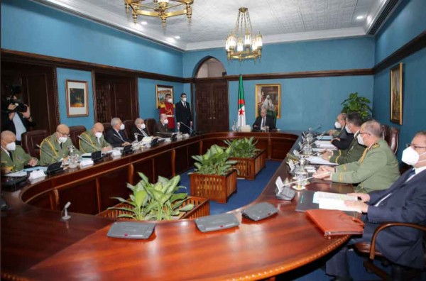 Le Président Tebboune a présidé une réunion du Haut Conseil de Sécurité hier, mercredi 05 janvier. - Réveil d'algérie