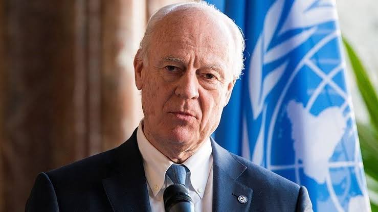 Dernière étape de S. Mistura, envoyé de l’ONU, chargé du dossier du Sahara occidental, à Alger, après avoir achevé hier sa visite en Maurétanie. - Réveil d'algérie