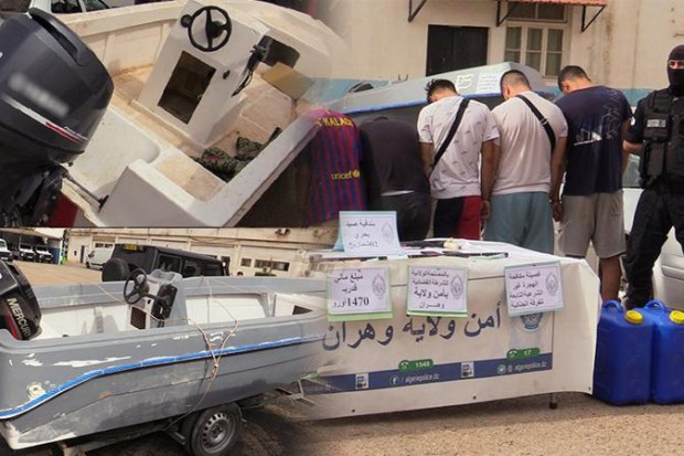 Arrestation de cinq passeurs à Ain Turck - Réveil d'algérie