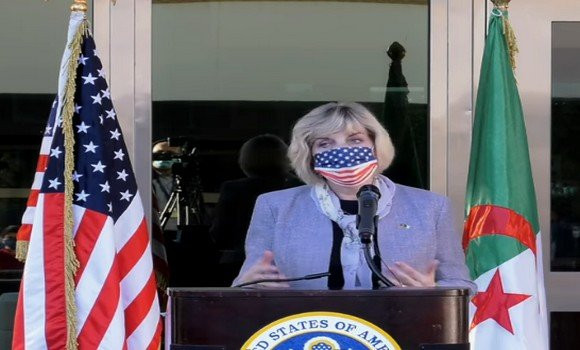 L’Ambassadrice des Etats Unis à Alger, Mme Elizabeth salue les relations « fortes » et « importantes » qui unissent l’Algérie et les Etats Unis. - Réveil d'algérie