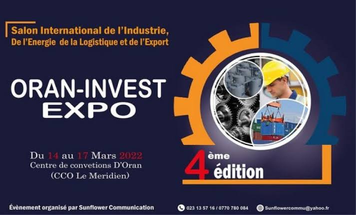 L’ouverture de la 4ème édition du Salon international de l’industrie, l’énergie, la construction, les travaux publics et de l’exportation « Oran Invest Expo » au Centre des conventions « Mohamed Benahmed » d’Oran. - Réveil d'algérie