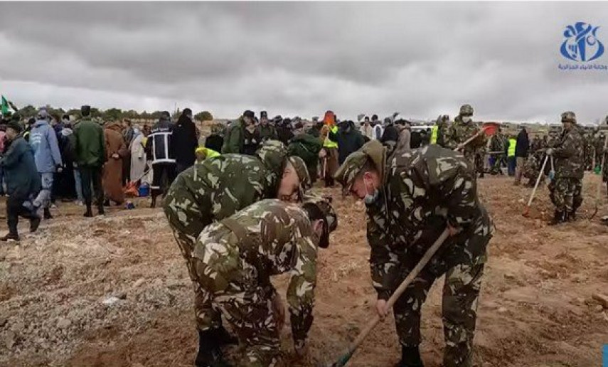 Près de 7000 arbustes ont été is en terre au niveau de la wilaya de Djelfa avec la participation d’éléments de l’Armée nationale populaire. - Réveil d'algérie
