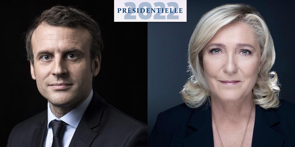 E. Macron (29,7%), et M. Le Pen (24,7%)au seconde tour de l’élection présidentielle française. - Réveil d'algérie